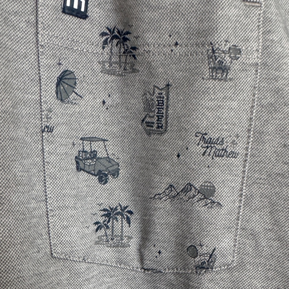 Travis Mathew Dark Gray Polo Shirt - Picture 13 of 13